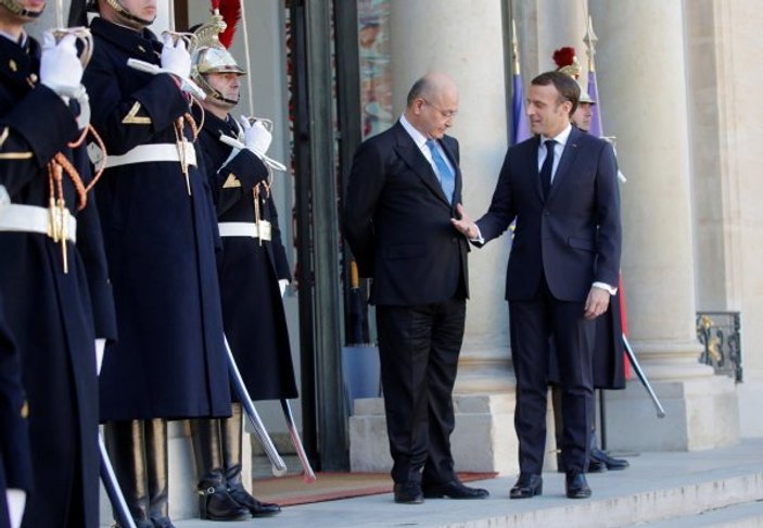 Macron'un Suriye memnuniyeti