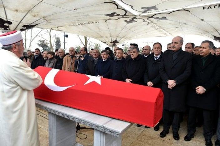 Abdullah Gül ve Davutoğlu, Kemal Karpat'ın cenazesinde