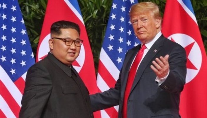 Trump: Kuzey Kore nükleer silahsız büyük bir güç olabilir