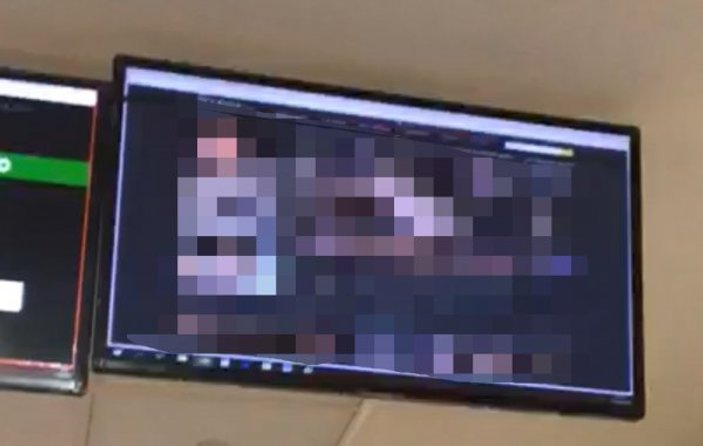 Hastane ekranında cinsel içerikli görüntü yayınlandı