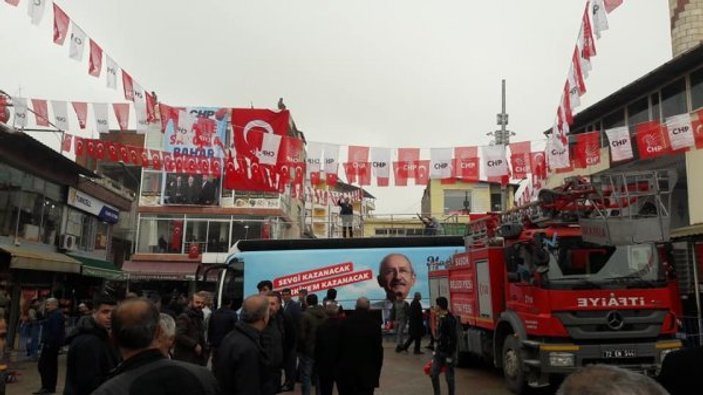 Sason'da Kılıçdaroğlu için dev kazanlar kuruldu