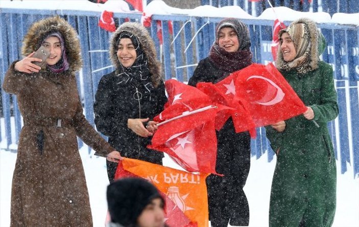 Cumhurbaşkanı Erdoğan'ın Erzurum mitingi