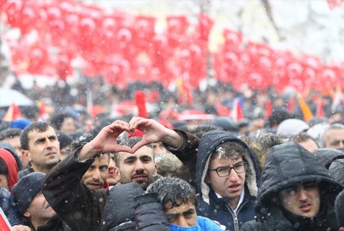 Cumhurbaşkanı Erdoğan'ın Erzurum mitingi