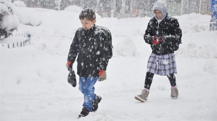 Ağrı ve Elazığ'da okullara kar tatili