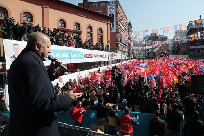 Cumhurbaşkanı Erdoğan Zonguldak mitinginde