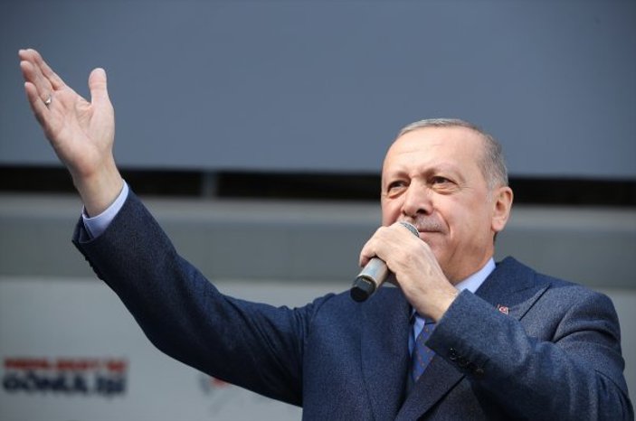 Cumhurbaşkanı Erdoğan Zonguldak mitinginde