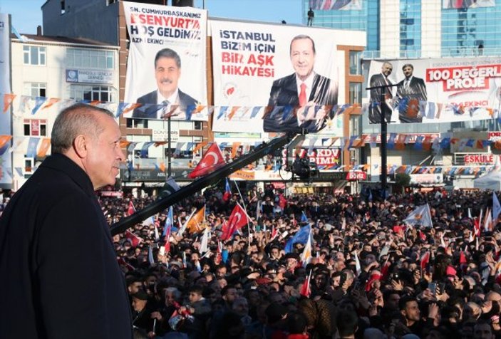 Cumhurbaşkanı Erdoğan: Şişli'yi çöp dağlarına mahkum ettiler
