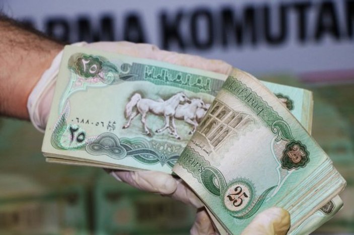 Diyarbakır’da 1 milyon Irak dinarı yakalandı