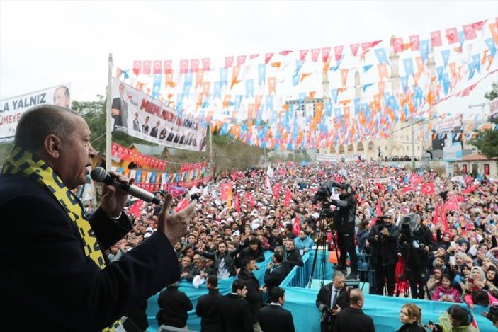 Cumhurbaşkanı Erdoğan'ın coşkulu Mardin mitingi