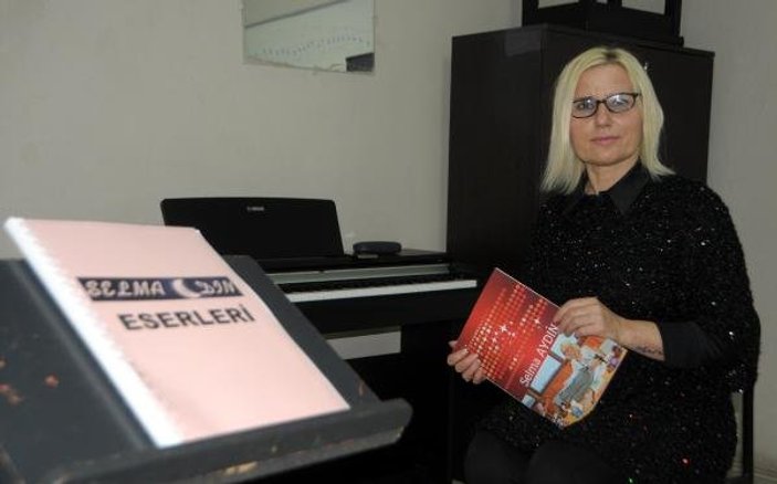 Zonguldak'ta ilkokul mezunu kadının sanat başarısı