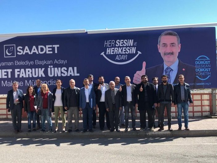 Adıyaman'da HDP ile Saadet ittifak pozu verdi