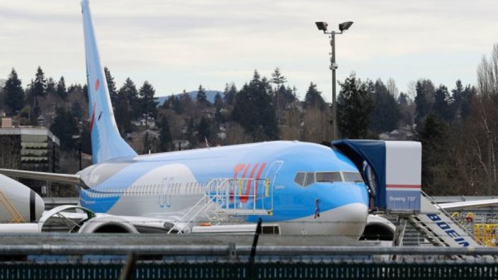Boeing, 737 Max uçak filosunun tamamını uçuştan kaldırdı