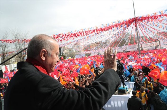 Cumhurbaşkanı Erdoğan Gaziantep'te konuştu