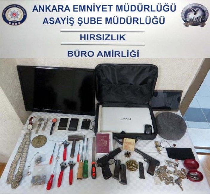 Ankaralıların kabusu olan 2 hırsız yakayı ele verdi