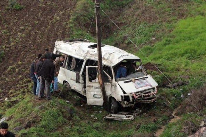 Gaziantep'te art arda kazalar: 1 ölü, 20 yaralı