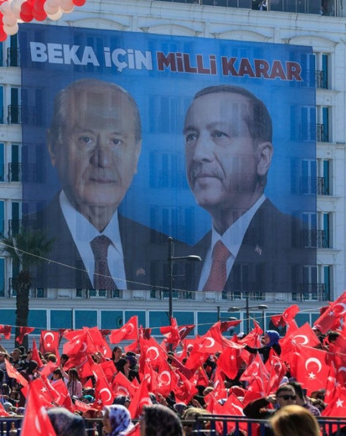 Cumhur İttifakı'nın ilk ortak mitingi İzmir'de