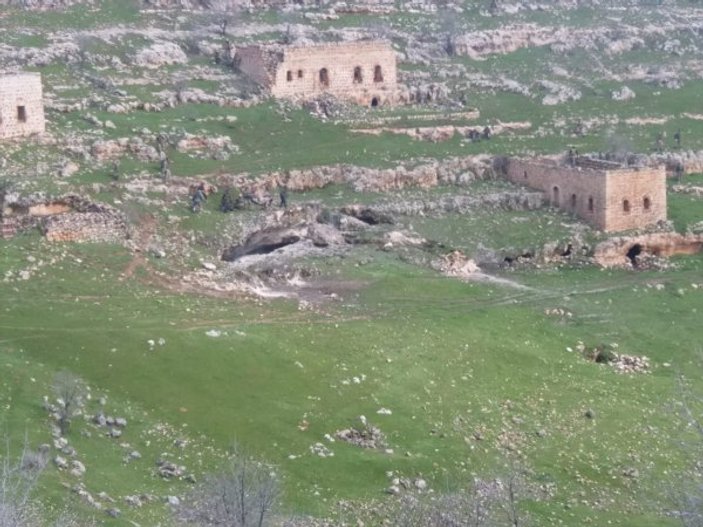 Mardin'de PKK'lıların sığınağına operasyon düzenlendi
