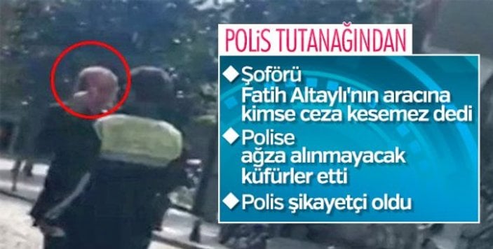 Polise küfür eden Fatih Altaylı'ya idari para cezası