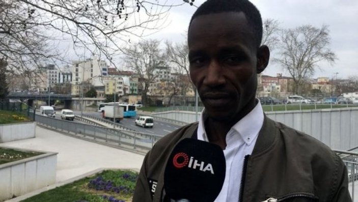 Senegalli yolcuya saldıran taksici gözaltına alındı