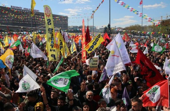 Bakırköy'deki Nevruz kutlamalarında PKK propagandası