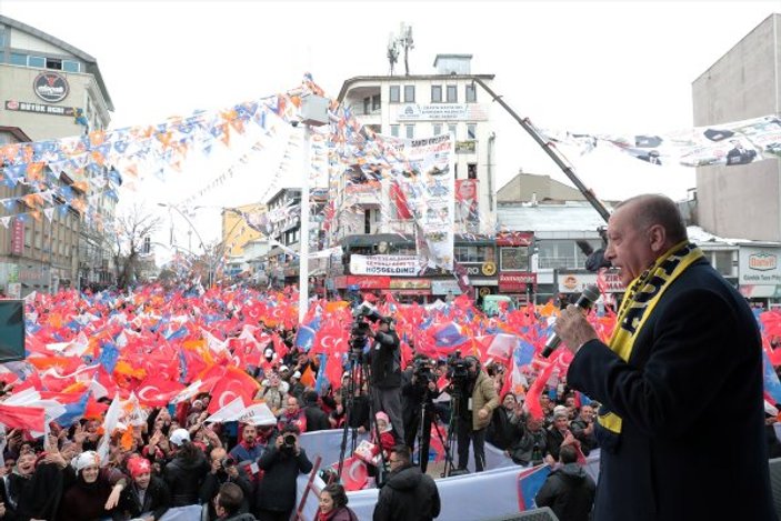 Cumhurbaşkanı Erdoğan: Hedefe kadar durmak yok