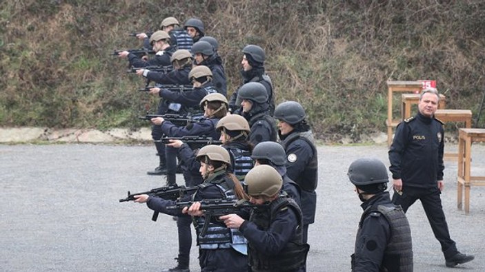 Türk polisinin zorlu eğitim süreci