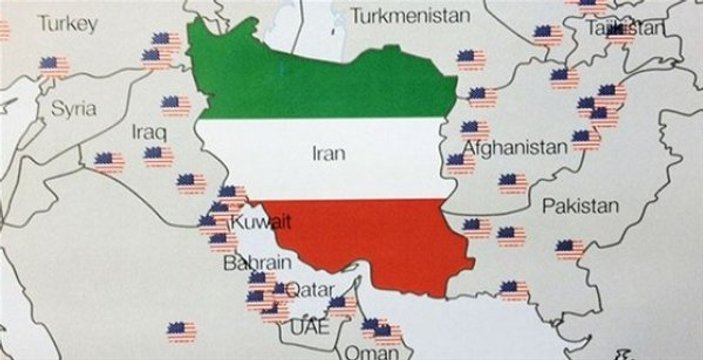 ABD İran'ın etrafını üslerle sardı