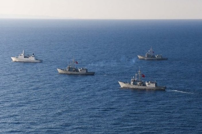 Deniz Kuvvetleri'nden Doğu Akdeniz'de tatbikat
