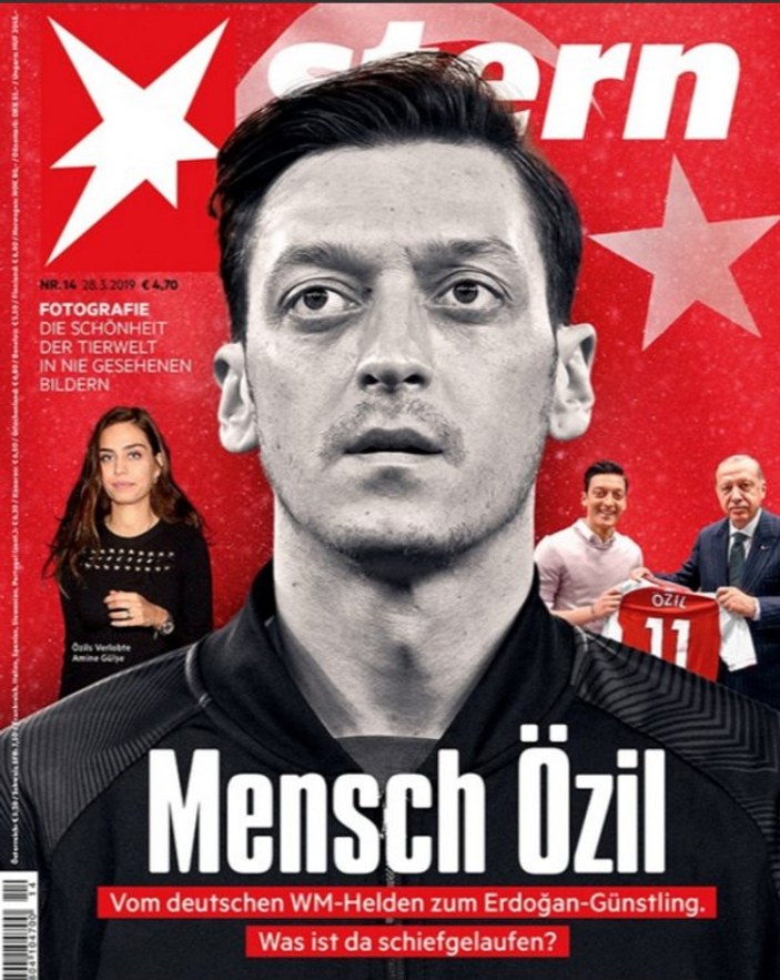 Mesut Özil ile Amine Gülşe Alman medyasının hedefinde