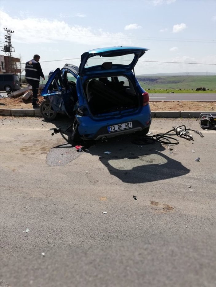 Şırnak'ta bir polis memuru kazada hayatını kaybetti