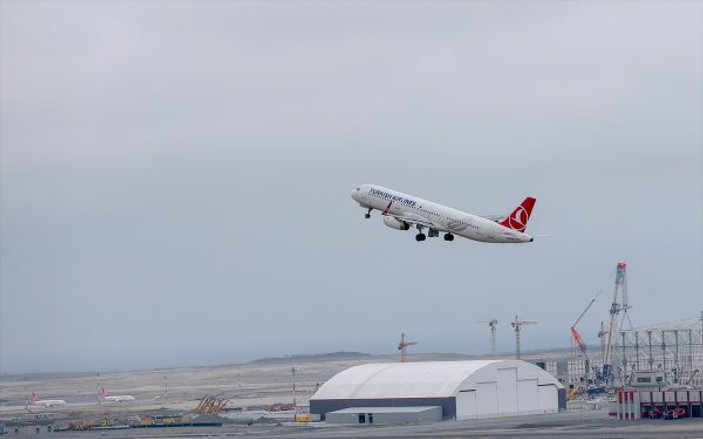 İstanbul Havalimanı'nda ilk uçuş heyecanı