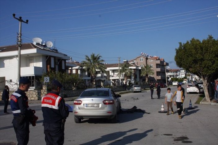 Manavgat'ta kaza: 5 yaralı