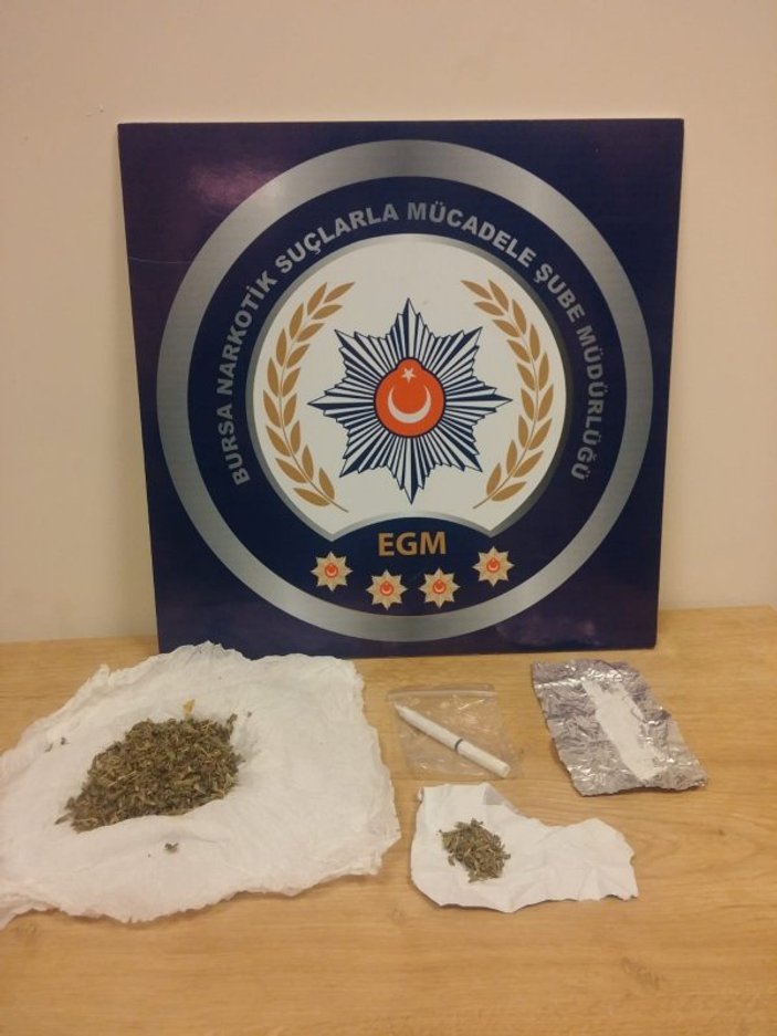 Bursa'da uyuşturucu operasyonuna 4 tutuklama