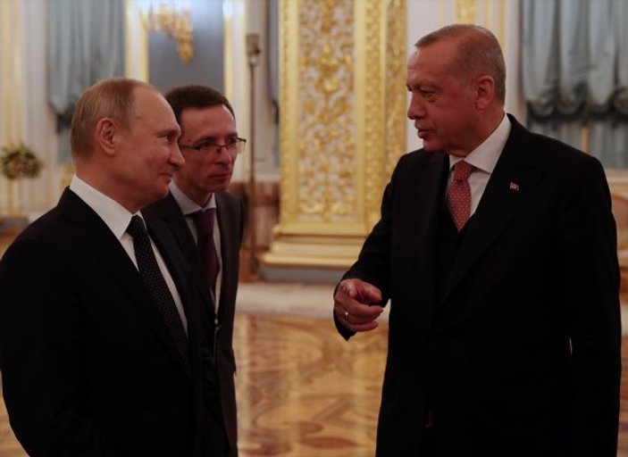 Cumhurbaşkanı Erdoğan ve Putin'den ortak açıklama