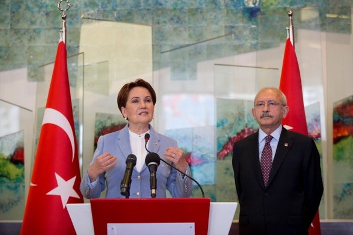 Kılıçdaroğlu ile Akşener ortak basın toplantısı düzenledi