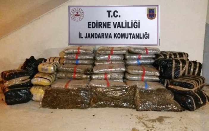 Edirne'de uyuşturucu operasyonu: 2 gözaltı