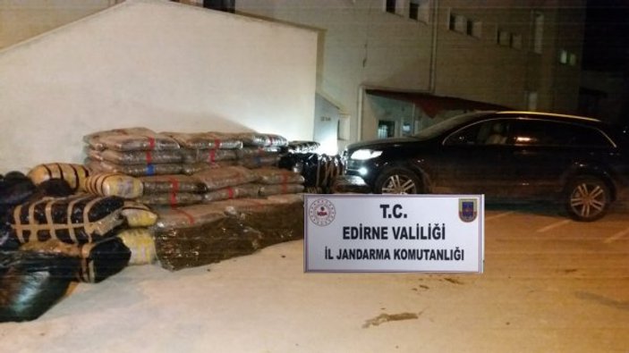 Edirne'de uyuşturucu operasyonu: 2 gözaltı