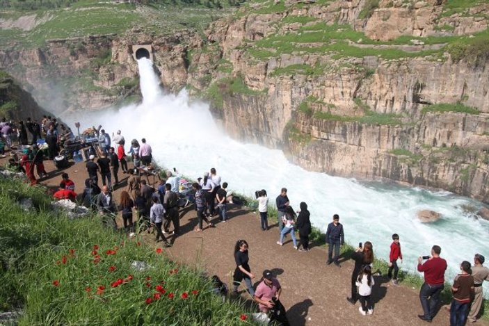 Dukan Barajı'na Iraklılardan yoğun ilgi