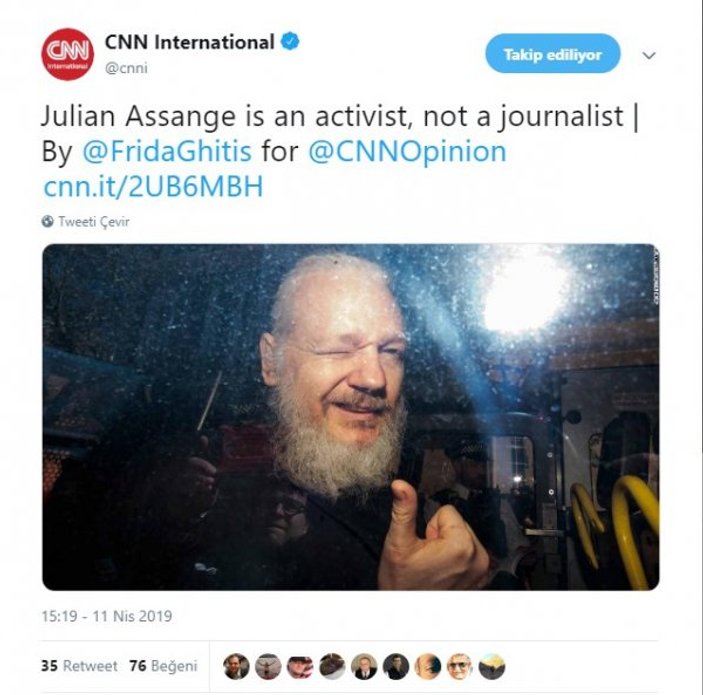 ABD basını, Assange'a gazeteci demekten kaçındı