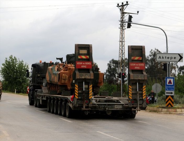 TSK, Suriye sınırına araç ve komando gönderdi