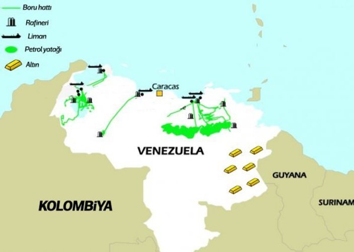 Venezuela altın satarak ayakta duruyor
