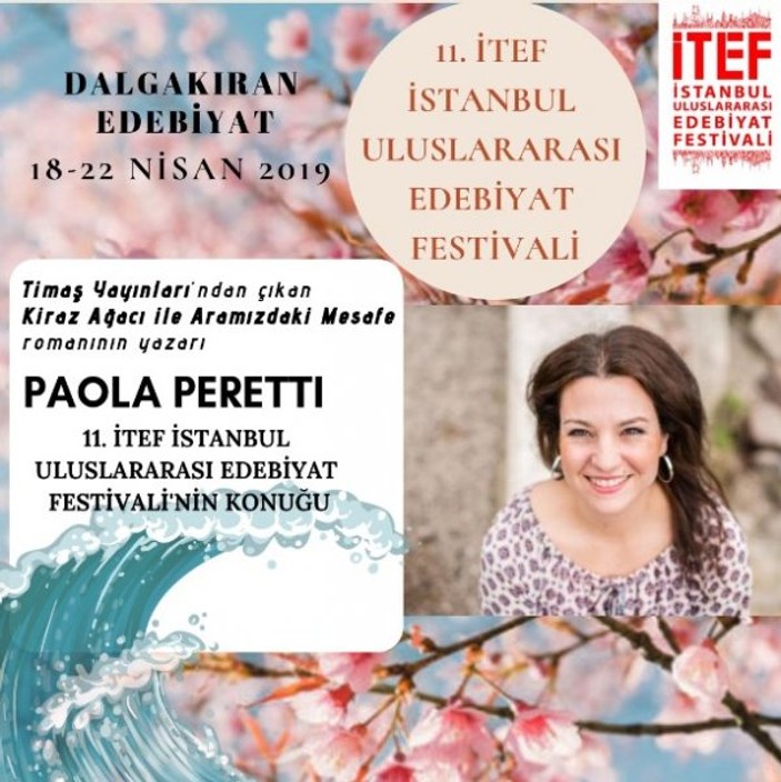 Yazar Paola Peretti, imza günü için Türkiye’de 