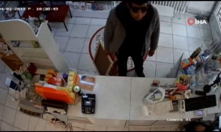 Ankara'da eczanelere dadanan hırsız yakalandı
