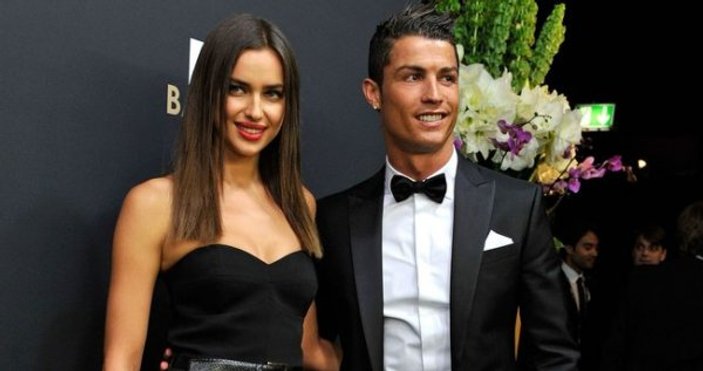 Ronaldo ve Irina Shayk reklam için birlikte oldular