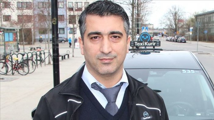İsveç'te günün kahramanı bir Türk taksici