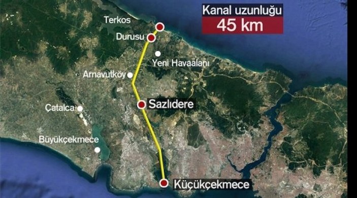 Kanal İstanbul projesinde son durum