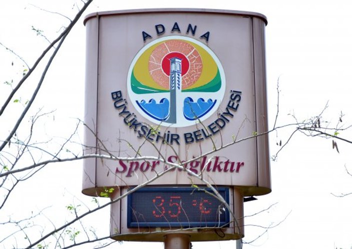 Adana'ya yaz geldi