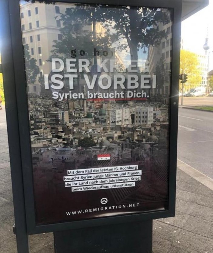 Almanya'da Suriyelilere geri dönün çağrısı