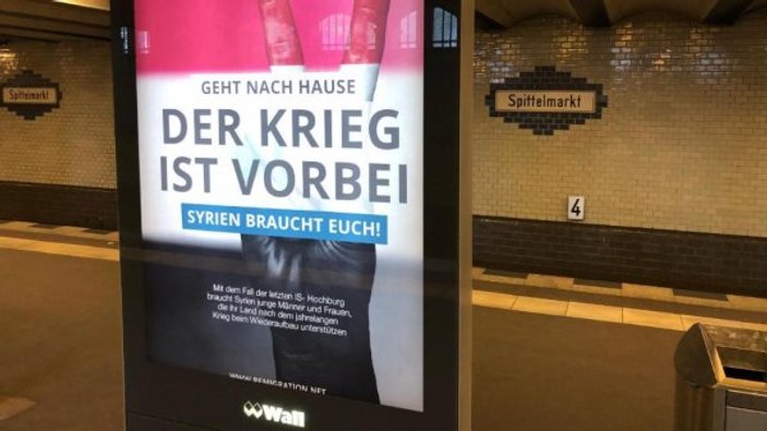 Almanya'da Suriyelilere geri dönün çağrısı
