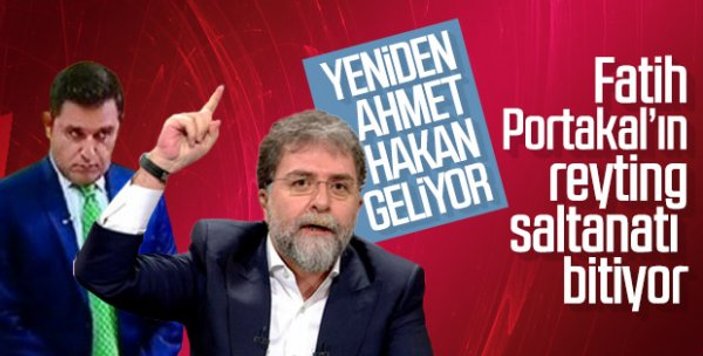 Ahmet Hakan, Kanal D Ana Haber için hazırlık yapıyor